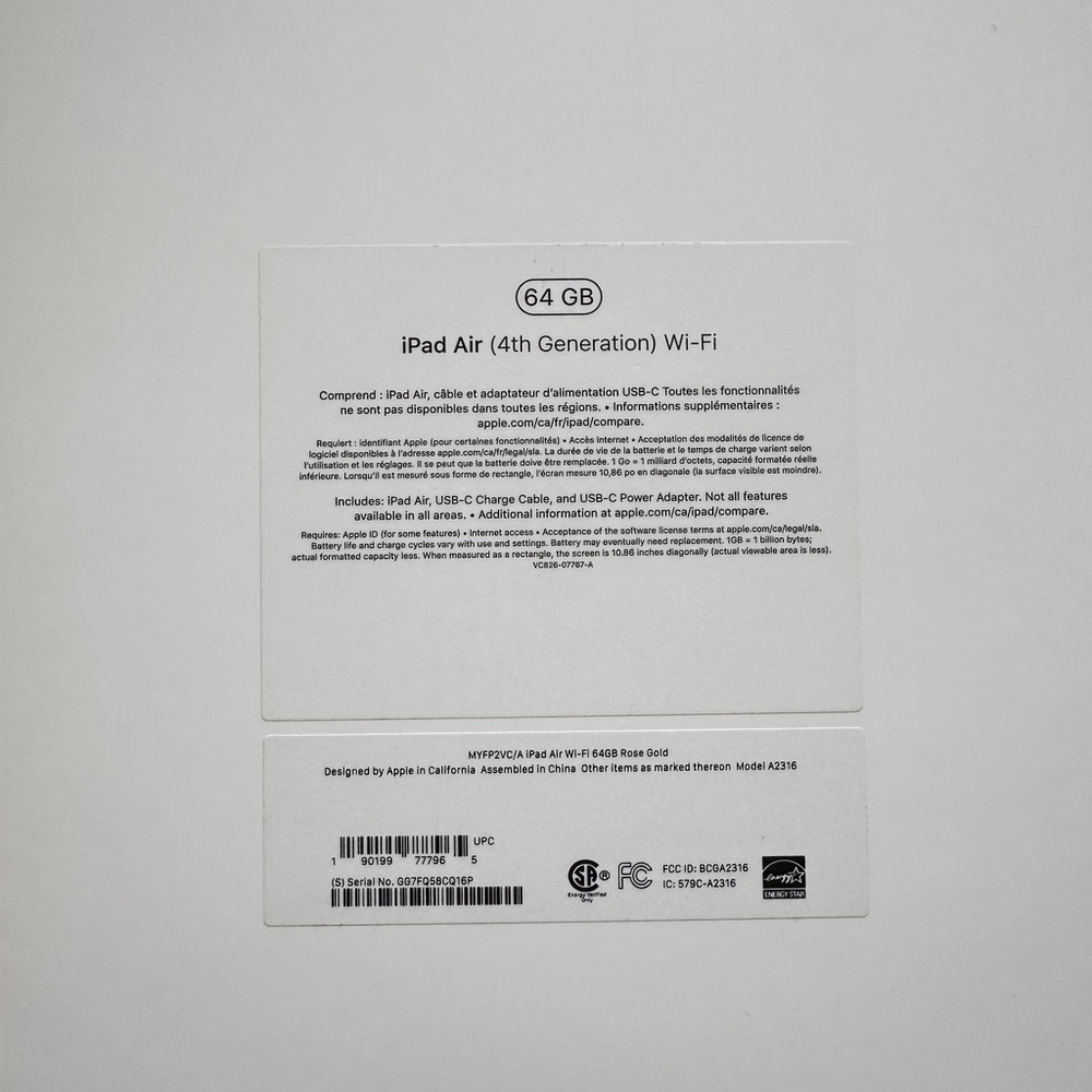 iPad Air 4th Generation 10.9” (64GB) + Apple Pencil (2nd) + Beats Studio 3 - Picture 3 of 4